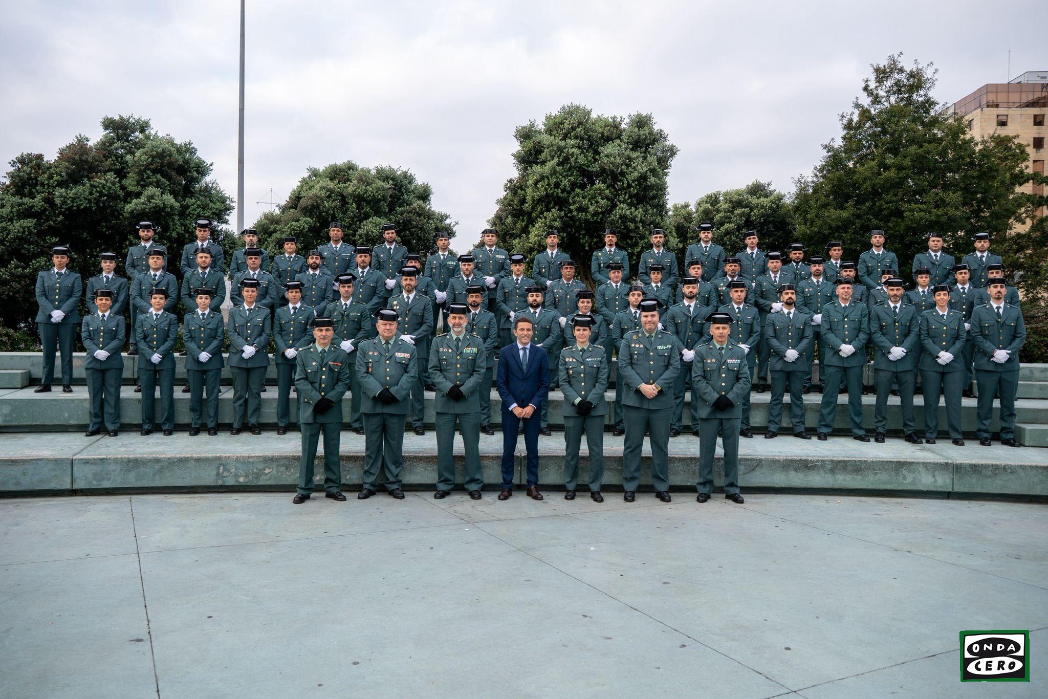 Bienvenida a los 65 nuevos guardias civiles que se incorporan a Cantabria de los que 13 están destinados al puesto de Castro Urdiales