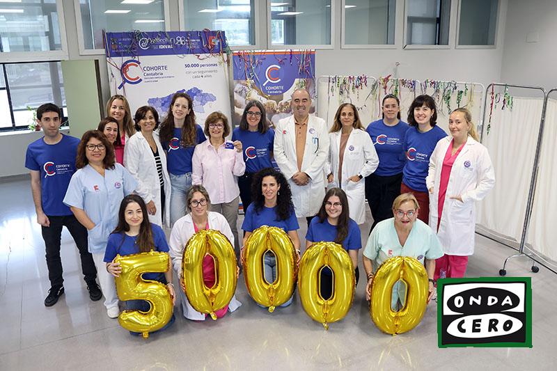 Cohorte Cantabria celebrará el martes haber alcanzado los 50.000 voluntarios en el estudio para avanzar hacia una medicina más personalizada y preventiva