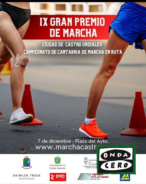 Castro acogerá el domingo 7 de diciembre el IX Gran premio de marcha Ciudad de Castro Urdiales