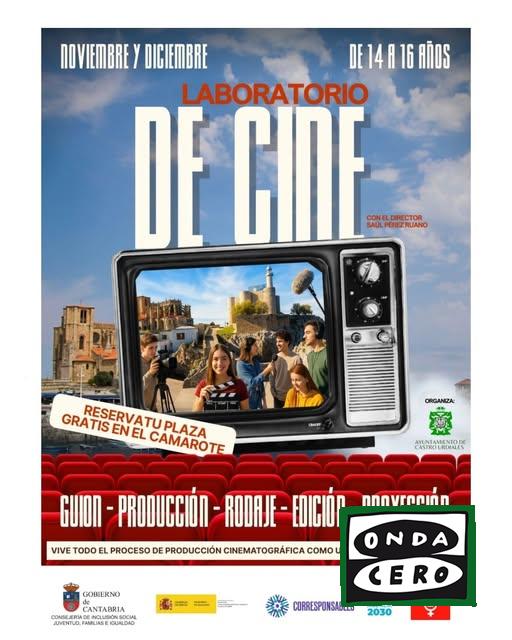 El Ayuntamiento de Castro Urdiales lanza ‘Castrorueda’, un laboratorio de creación cinematográfica para jóvenes de 14 a 16 años