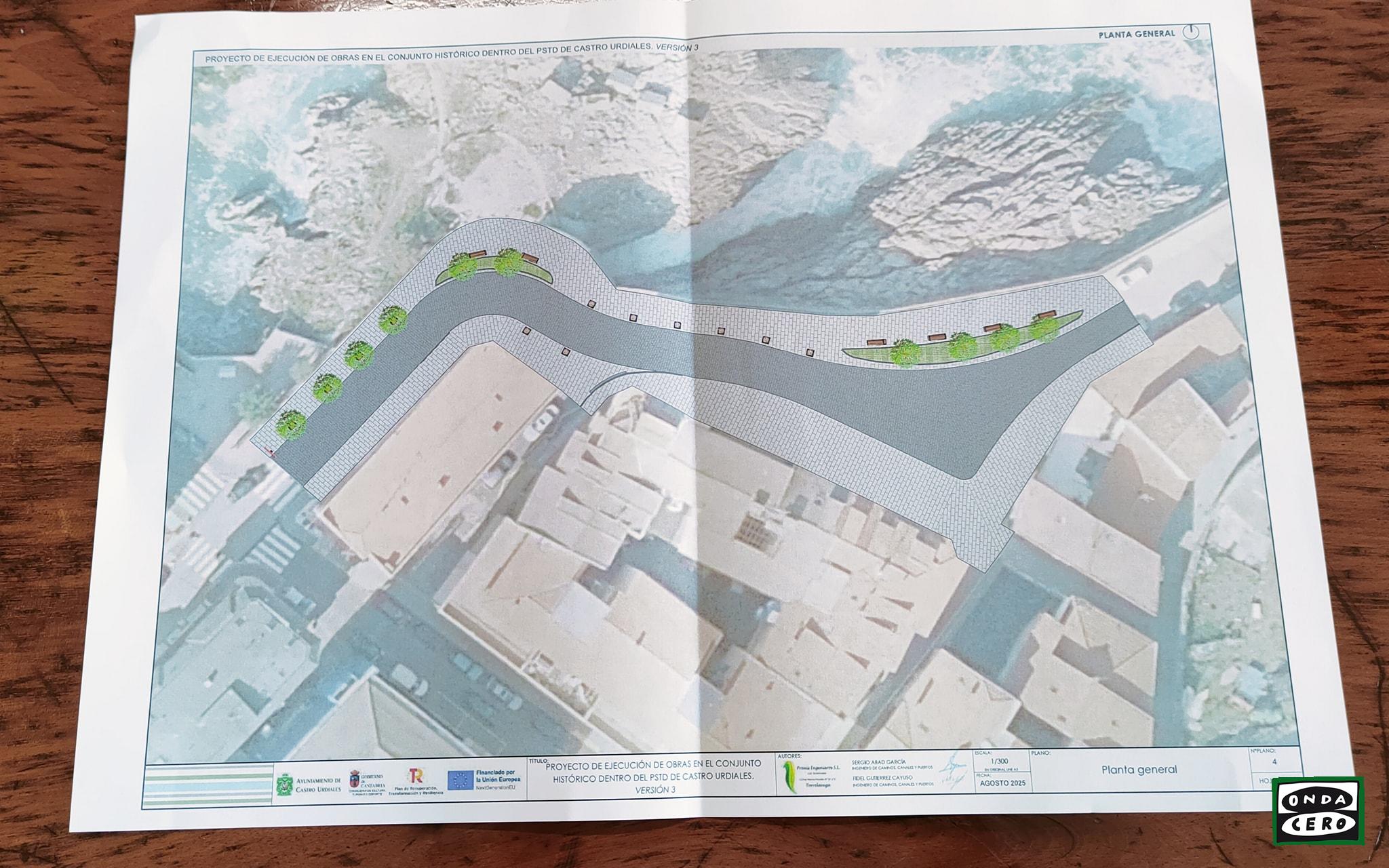 El Ayuntamiento de Castro presenta el proyecto de mejora de La Atalaya con una inversión cercana a los 490.000 euros y un plazo de ejecución de seis meses