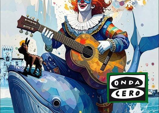 ‘Ballenero en Carnaval’, obra de Iñaki Fernández Iturmendi, ganador del concurso de carteles de Carnaval de Castro Urdiales