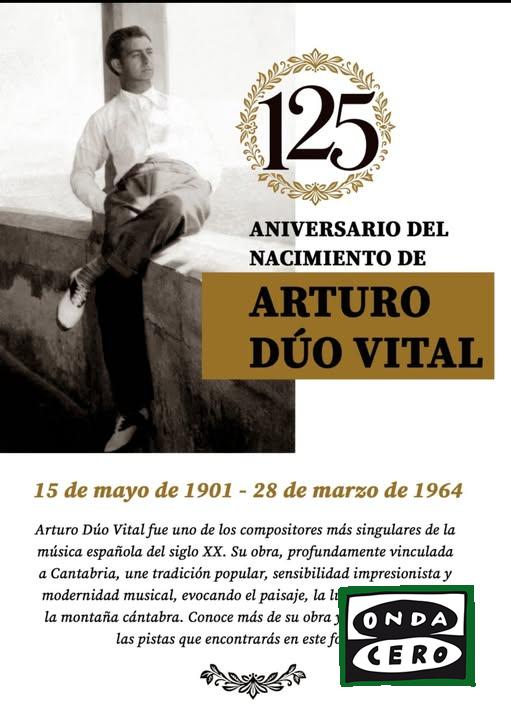 El Ayuntamiento de Castro Urdiales edita un folleto sobre el músico Arturo Dúo en el 125 aniversario de su nacimiento