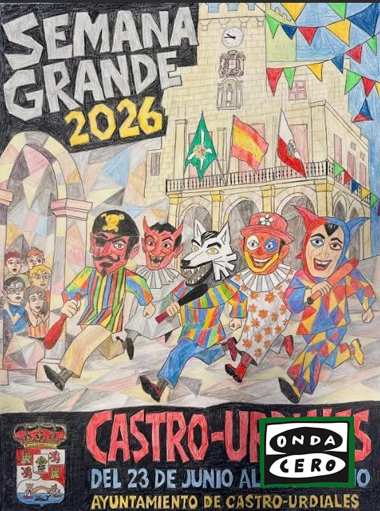 PROGRAMA DE LA SEMANA GRANDE DE FIESTAS Y COSO BLANCO DE CASTRO URDIALES 2026