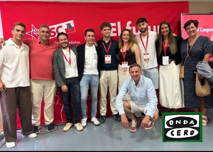 Las Juventudes socialistas de Castro Urdiales logran la mayor representación de su historia en la ejecutiva autonómica de las Juventudes socialistas de Cantabria