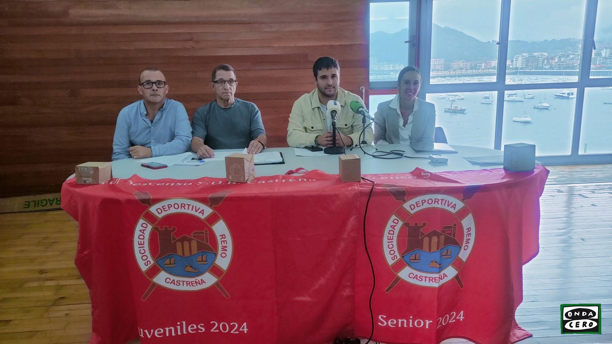 Histórico impulso para la S.D.R Castreña que invertirá 97.000 euros en nuevo material deportivo, con la adquisición de varias embarcaciones, remoergómetros y remos
