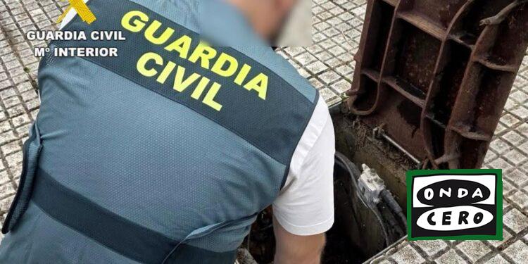 Detenido un vecino de Castro de 39 años como presunto autor de la sustracción de 150 kilos de cable de cobre del alumbrado público del municipio